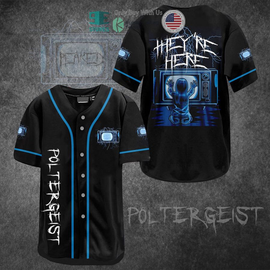 pol tergeist theyre here baseball jersey 1 44289