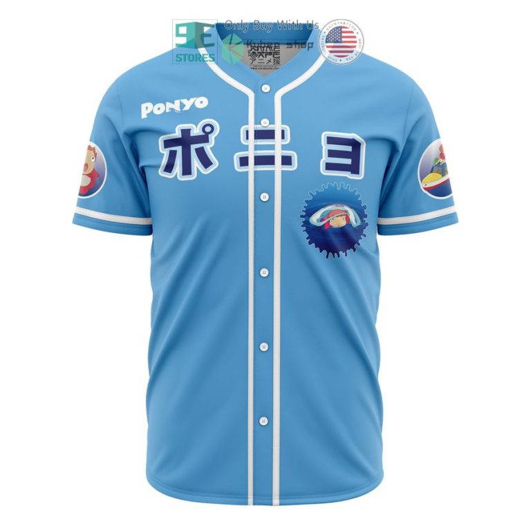 ponyo studio ghibli baseball jersey 1 55236