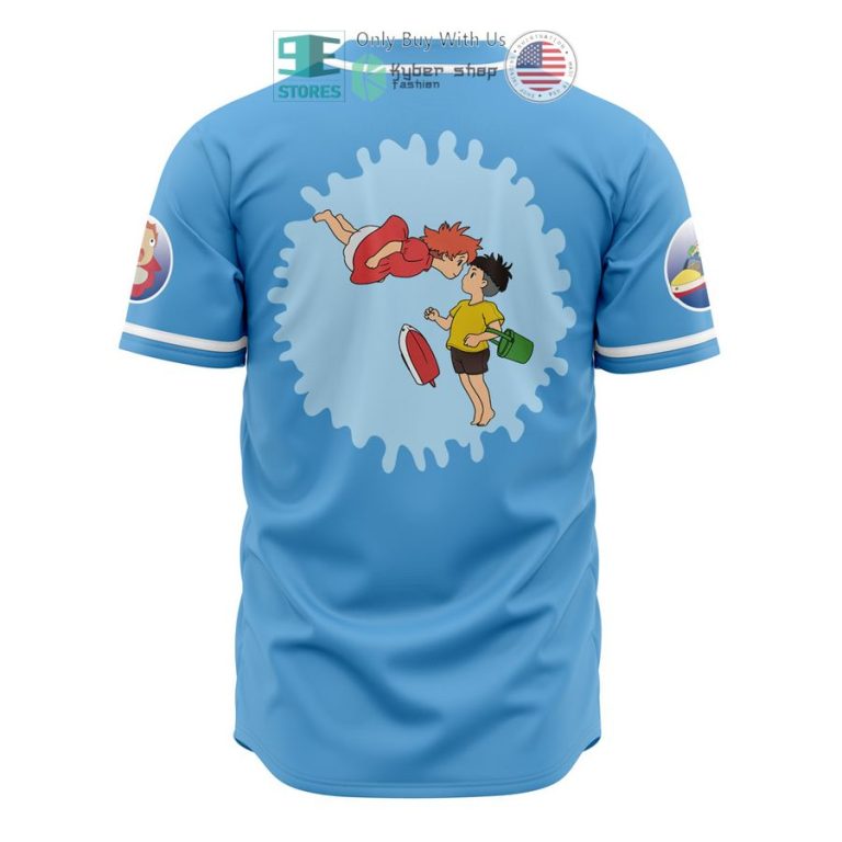 ponyo studio ghibli baseball jersey 3 84611