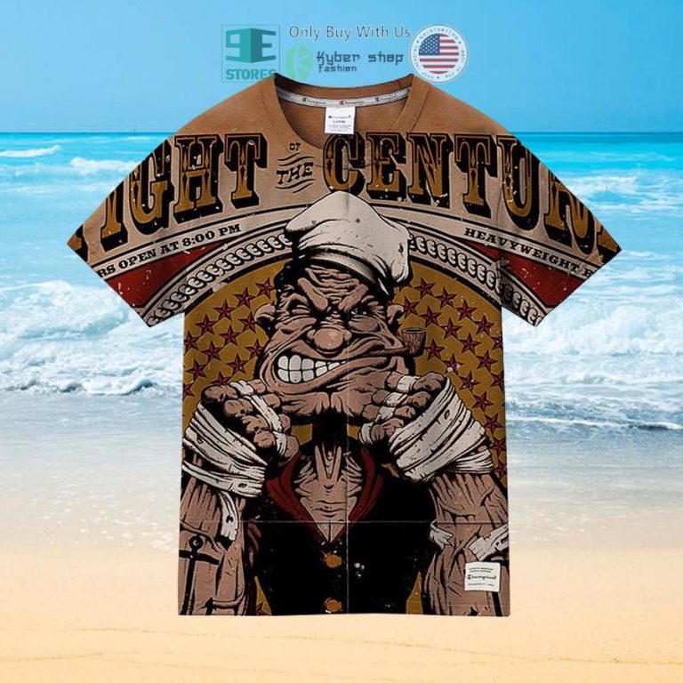 popeye cartoon hawaiian shirt 2 27321