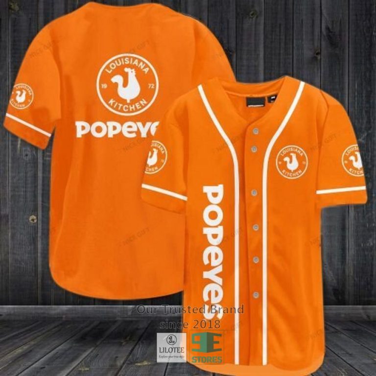 popeyes louisiana kitchen baseball jersey 1 84346