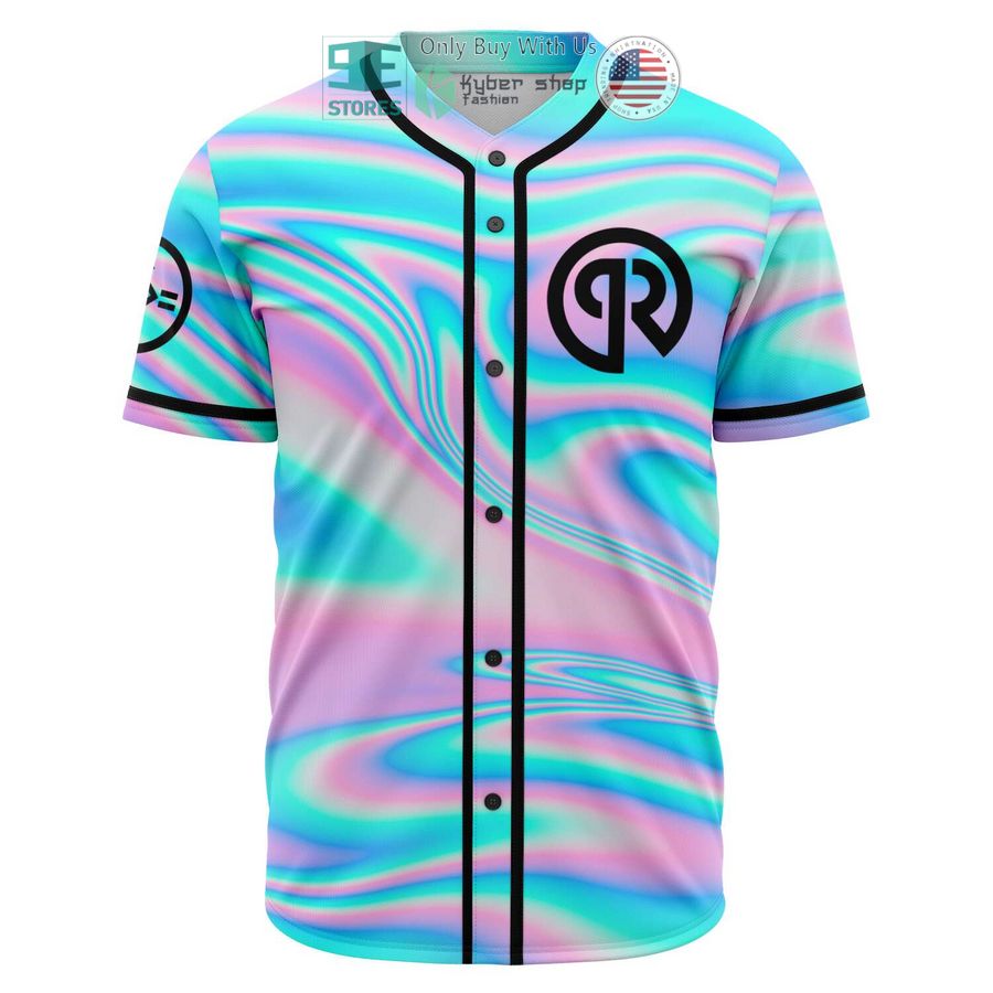 porter robinson hologram pattern baseball jersey 1 10414