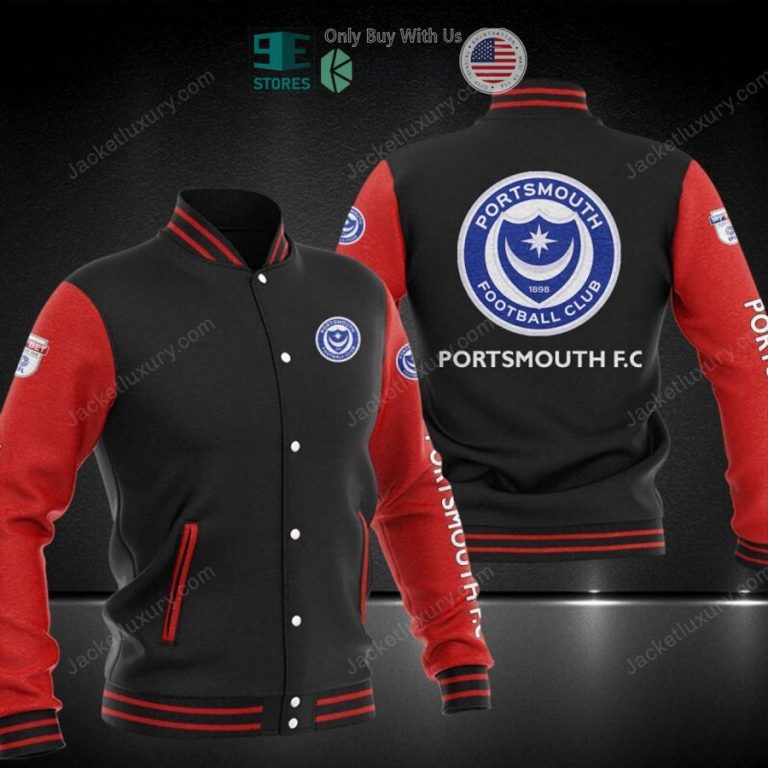 portsmouth f c baseball jacket 3 51843