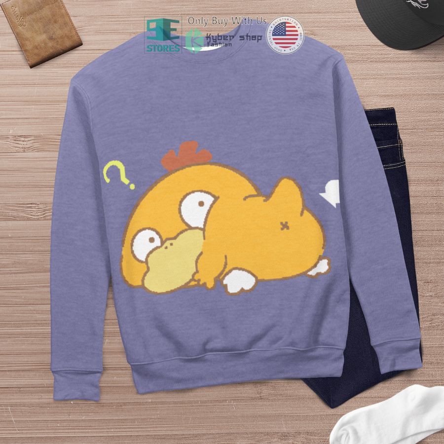 psyduck butt pastel sweatshirt sweater 1 76993