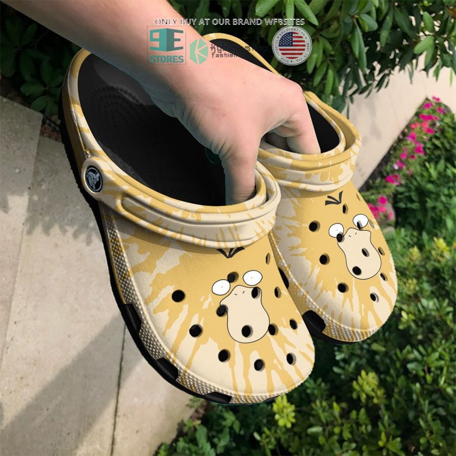 psyduck tie dye face crocs crocband shoes 2 27355