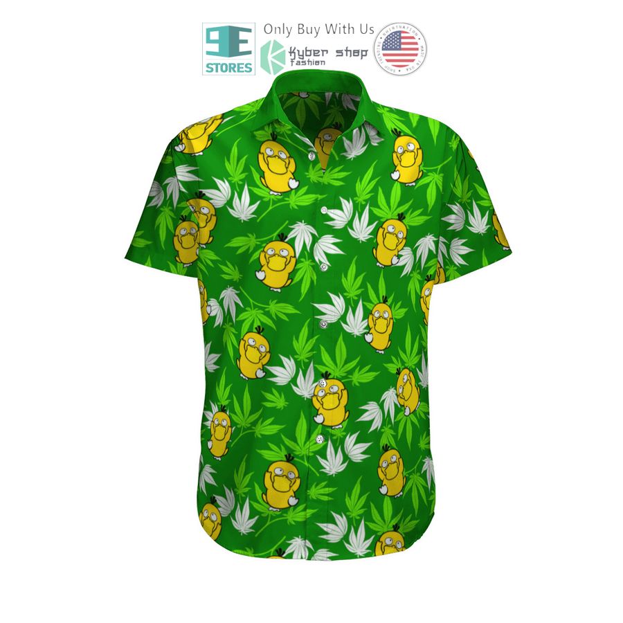 psyduck tropical hawaiian shirt shorts 1 28017