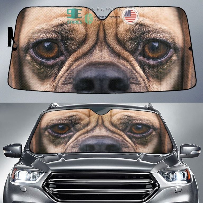 puggles eyes car sun shade 1 28816