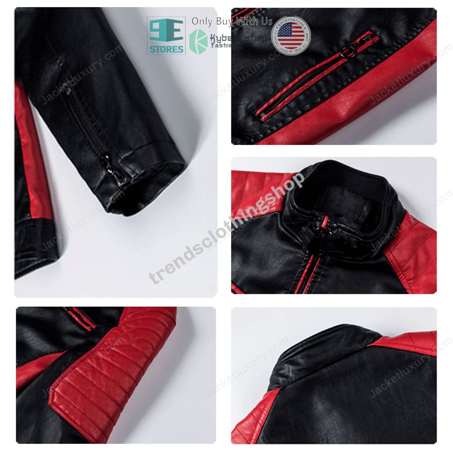 queensland reds block leather jacket 2 28484