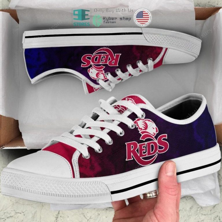 queensland reds canvas low top shoes 1 63011