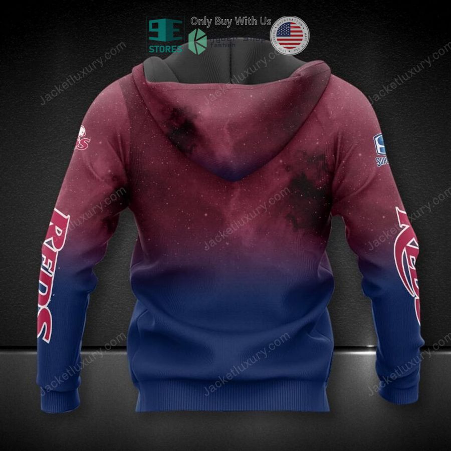 queensland reds galaxy 3d hoodie polo shirt 2 73761