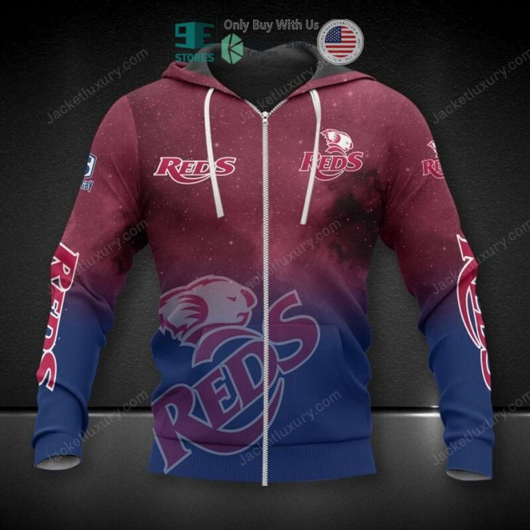 queensland reds galaxy 3d hoodie polo shirt 3 44886