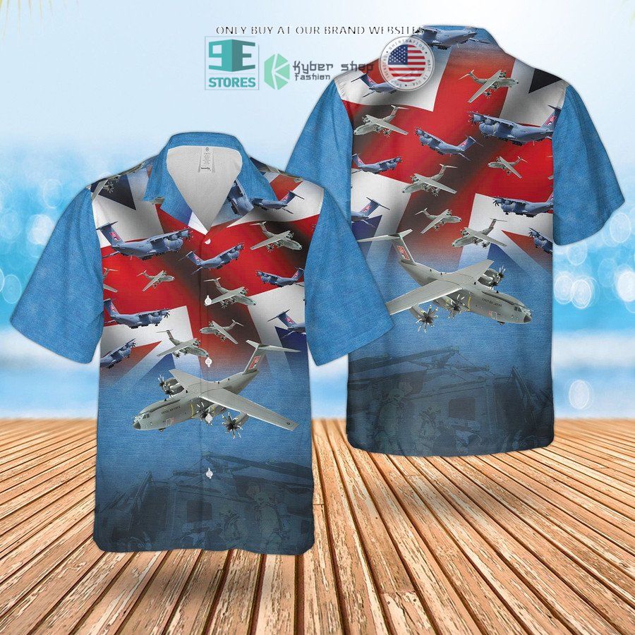 raf atlas c 1 a400m hawaiian shirt shorts 1 96162