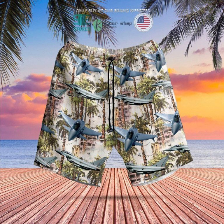 raf eurofighter typhoon fgr4 hawaiian shirt shorts 3 63790