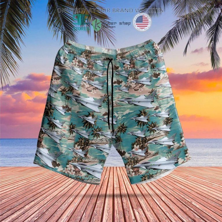 raf eurofighter typhoon fgr4 hawaiian shirt shorts 3 65329