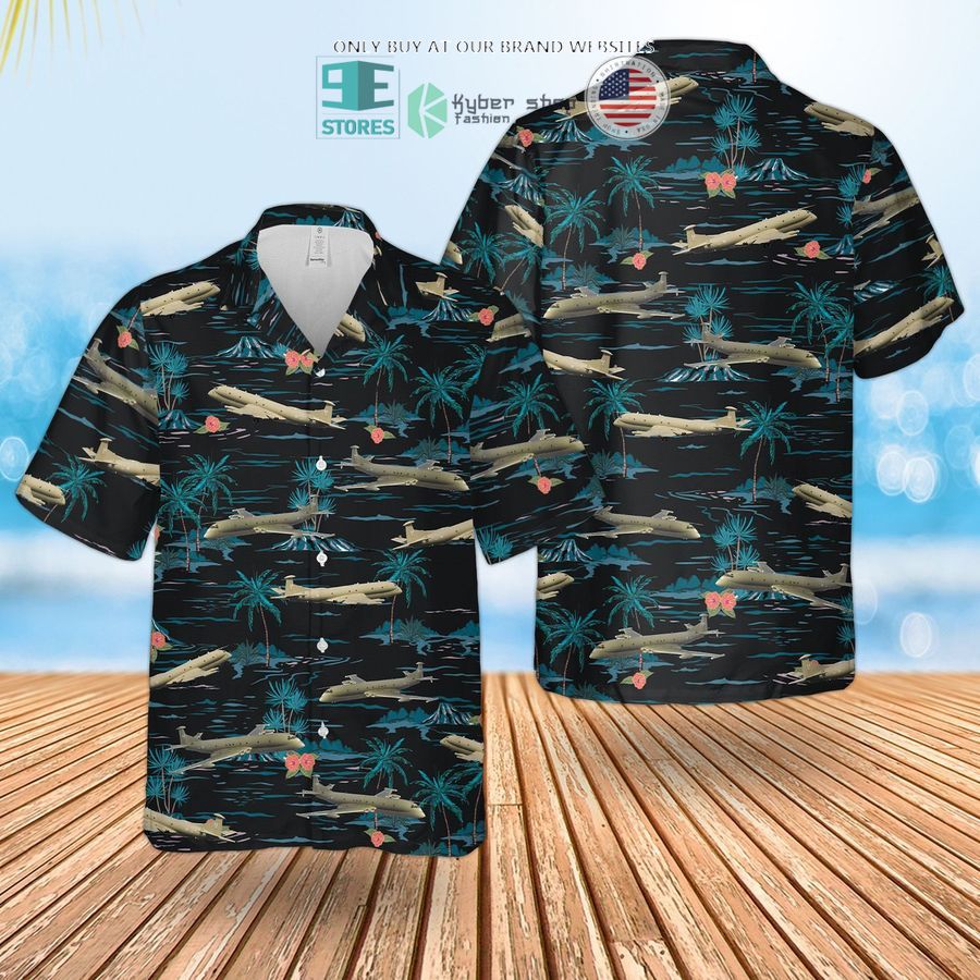 raf historical nimrod mr 2 hawaiian shirt shorts 1 20441