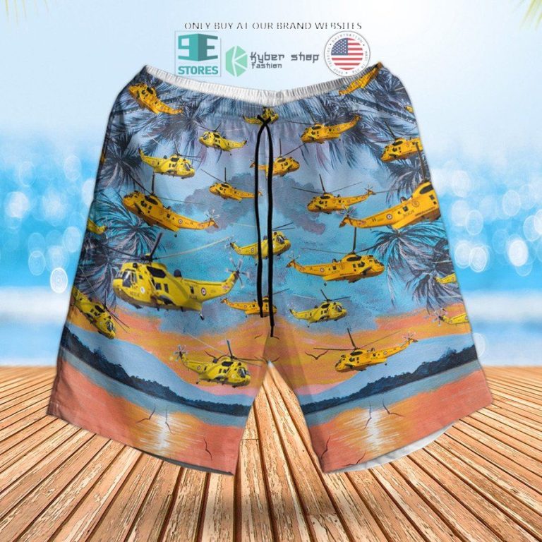 raf westland sea king har3 hawaiian shirt shorts 3 46365