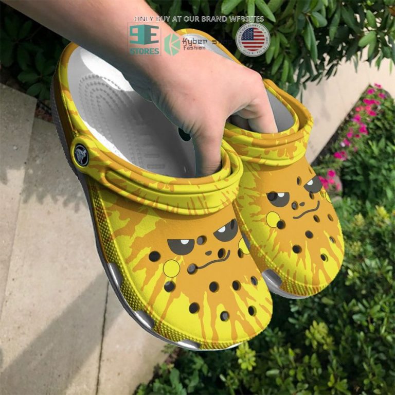 raichu tie dye face crocs crocband shoes 3 85288