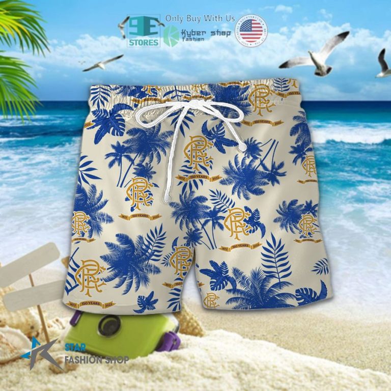 rangers f c hawaiian shirt shorts 2 29307