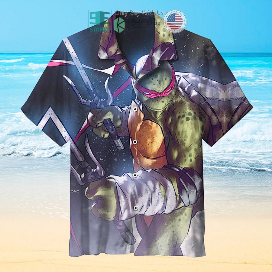 raphael teenage mutant ninja turtles hawaiian shirt 1 59780