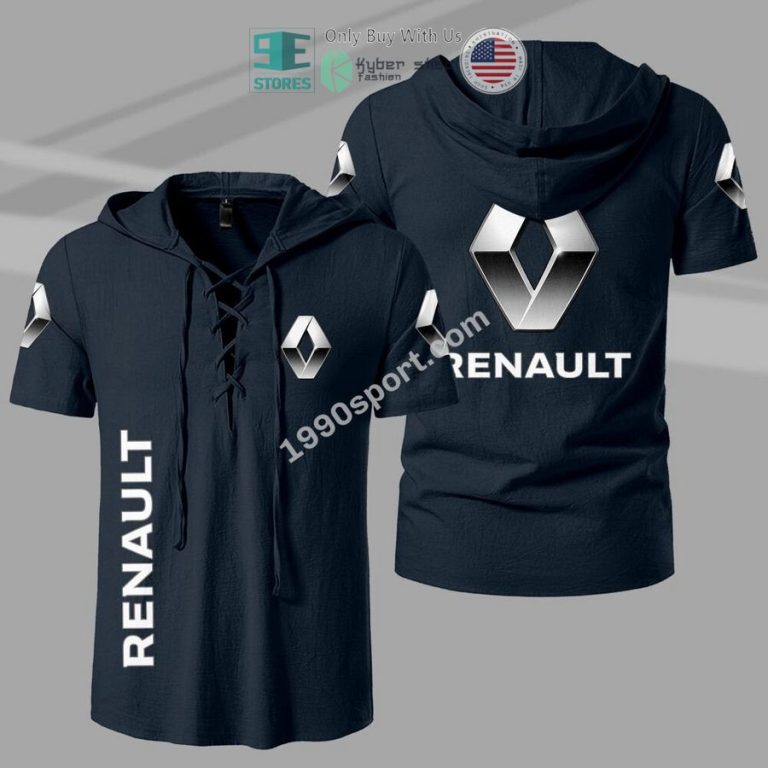 renault brand drawstring shirt 3 32733