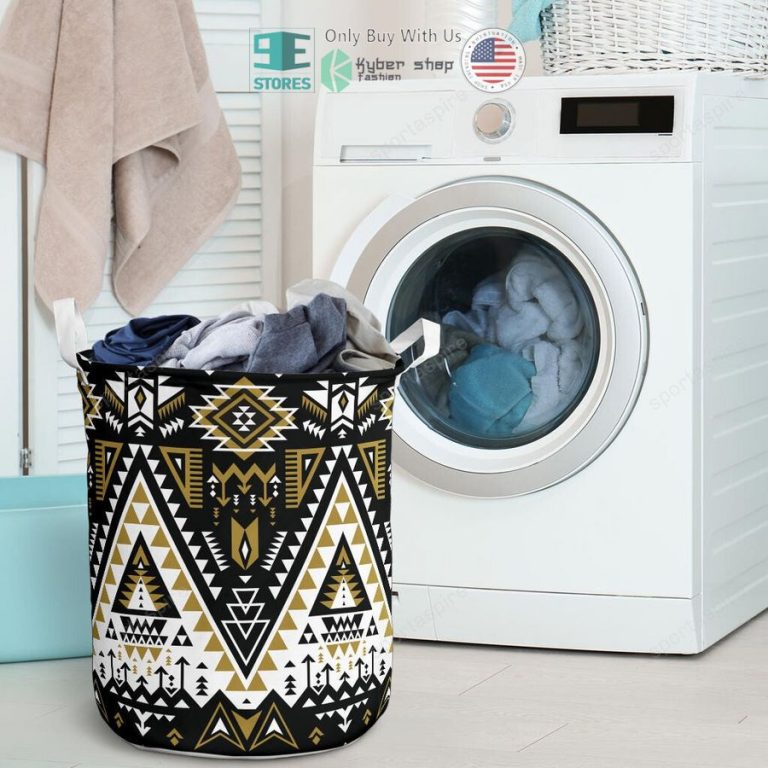 retro color tribal laundry basket 3 42041