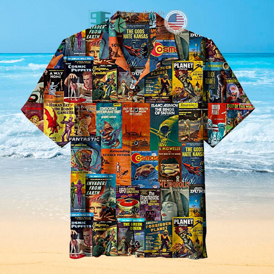 retro science fiction collage hawaiian shirt 1 113