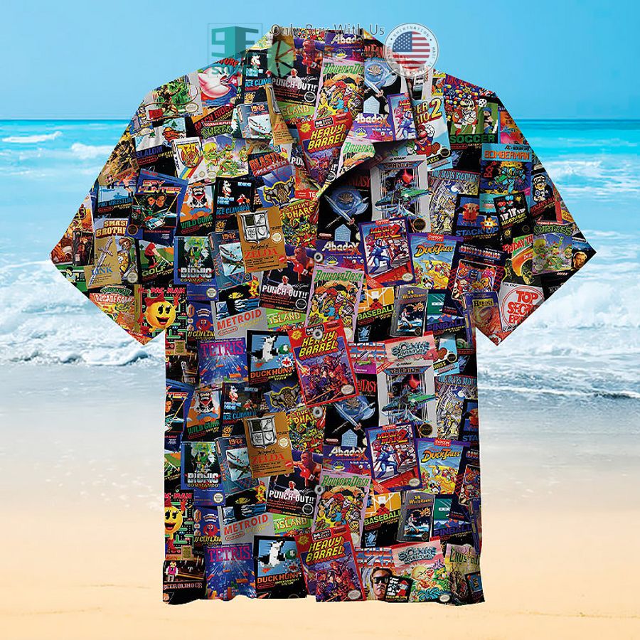 retro video game hawaiian shirt 1 69938