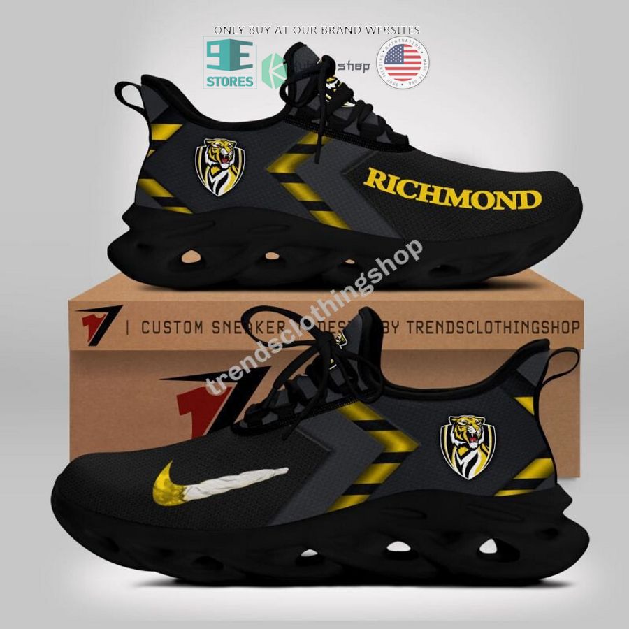 richmond tigers nike max soul shoes 1 81741