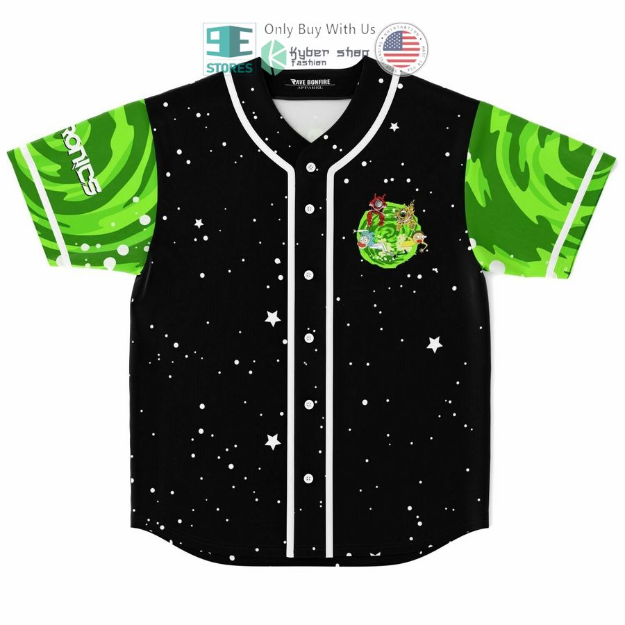 rick morty cyclops army subtronics black green baseball jersey 1 87819