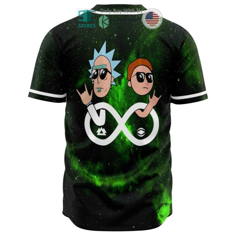 rick morty family green galaxy baseball jersey 1 43614