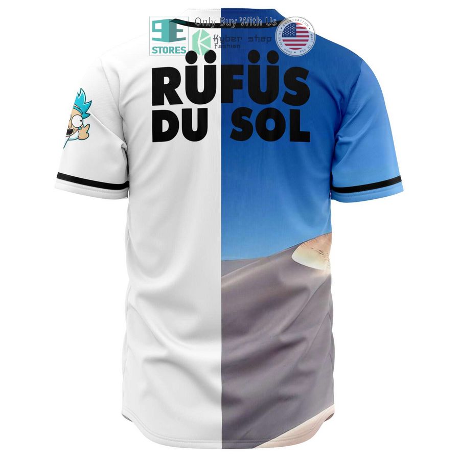 rick sanchez rufus white blue baseball jersey 2 5190