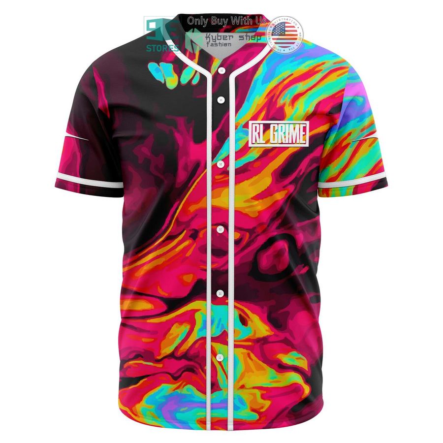 rl grims multicolor baseball jersey 1 22280