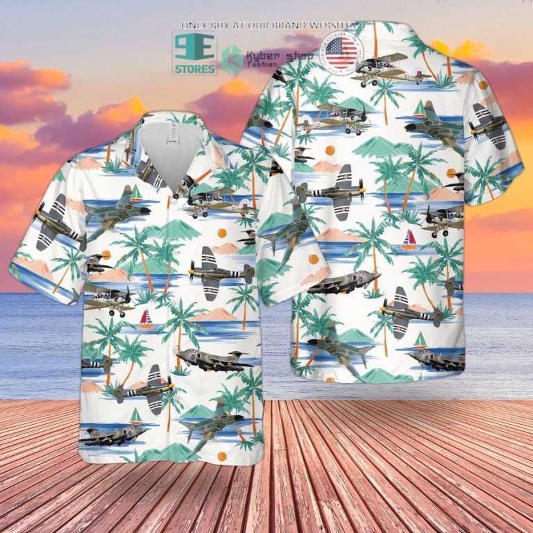 rn historical aircrafts hawaiian shirt shorts 2 2713