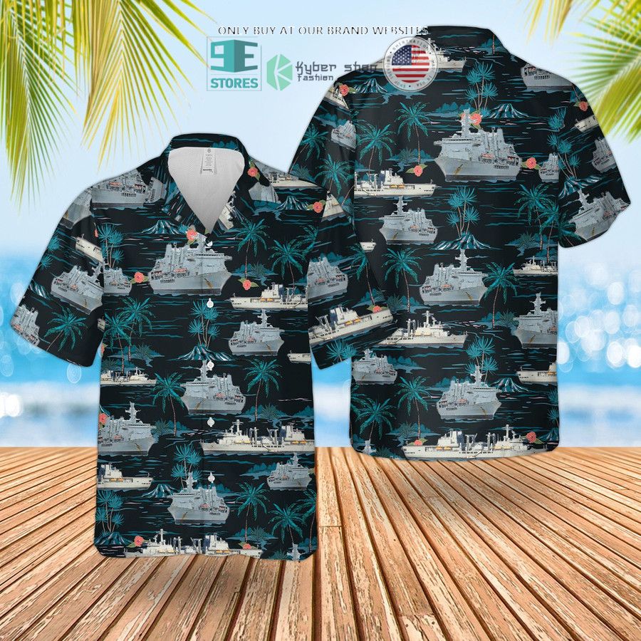 rn historical rfa fort george a388 hawaiian shirt shorts 1 13591