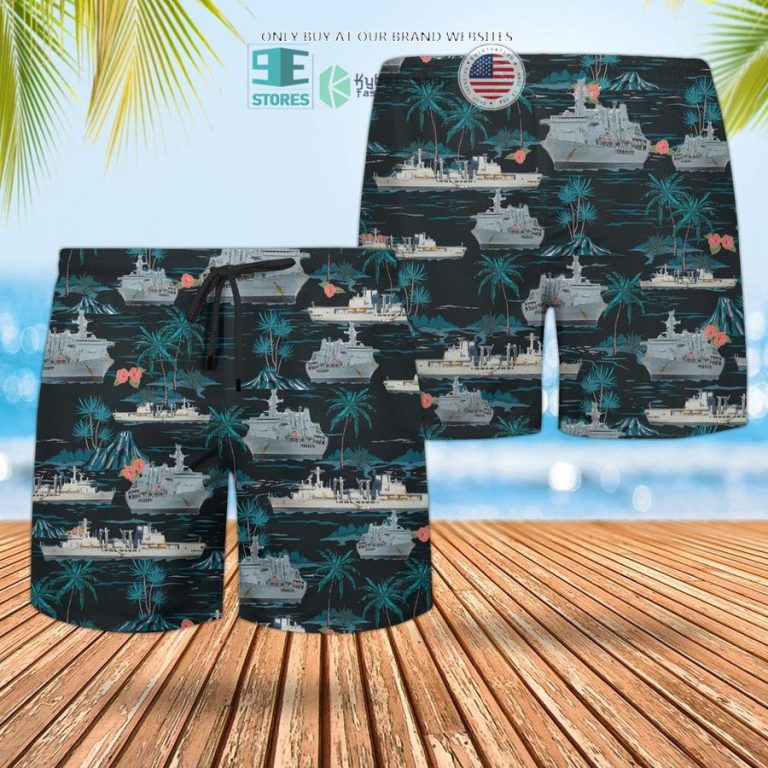 rn historical rfa fort george a388 hawaiian shirt shorts 3 60101