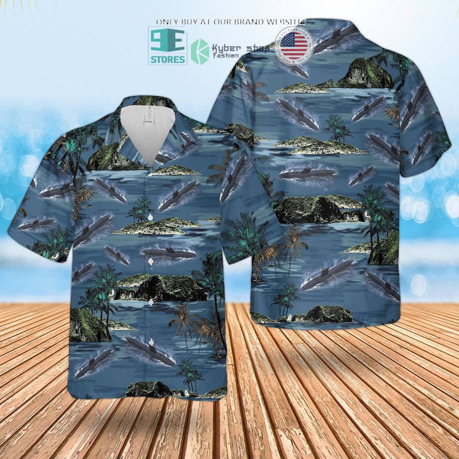 rn trafalgar class attack submarine trenchant s91 hawaiian shirt shorts 1 48162