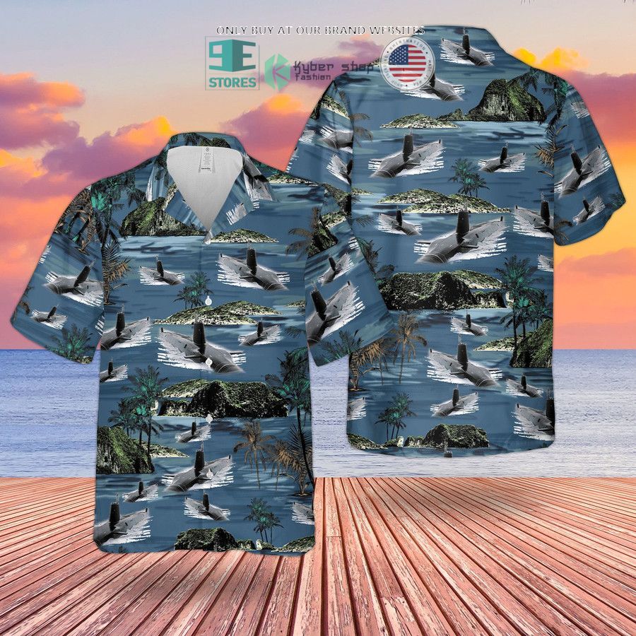 rn vanguard class ballistic missile submarine hawaiian shirt shorts 1 27495