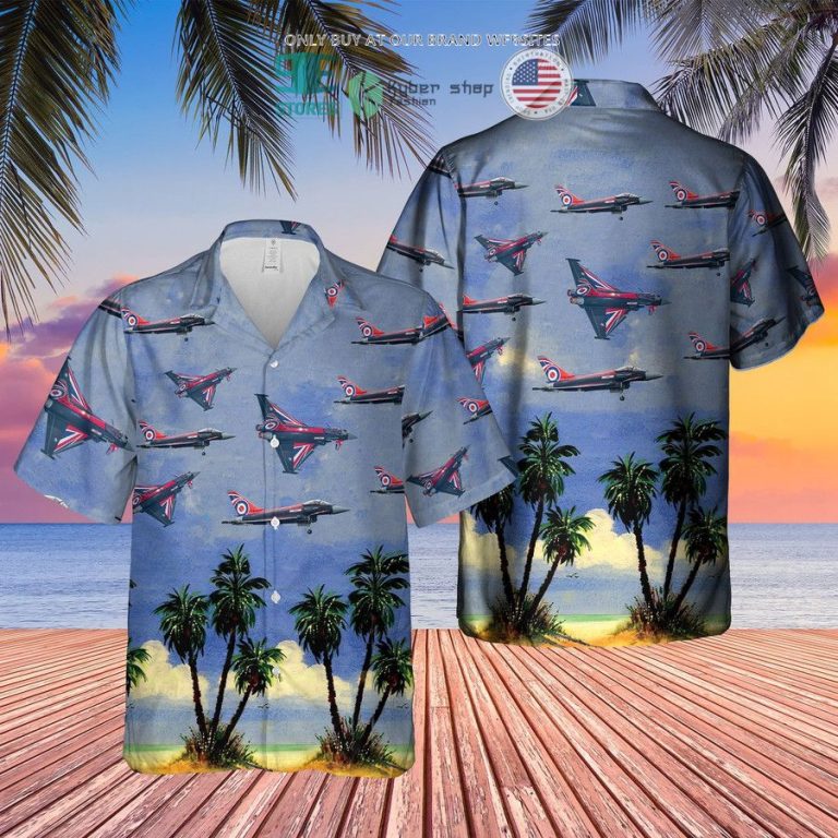 royal air force union flag typhoon aircraft blue hawaiian shirt 1 20868