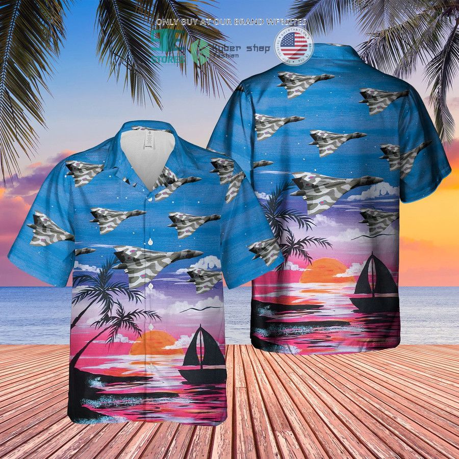 royal air force vulcan b2 hawaiian shirt 1 68004
