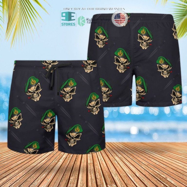 royal marines commando skull dagger hawaiian shirt shorts 3 85701