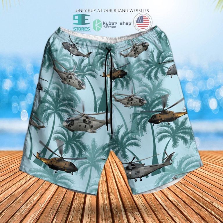 royal navy merlin hm mk2 hawaiian shirt shorts 3 98543