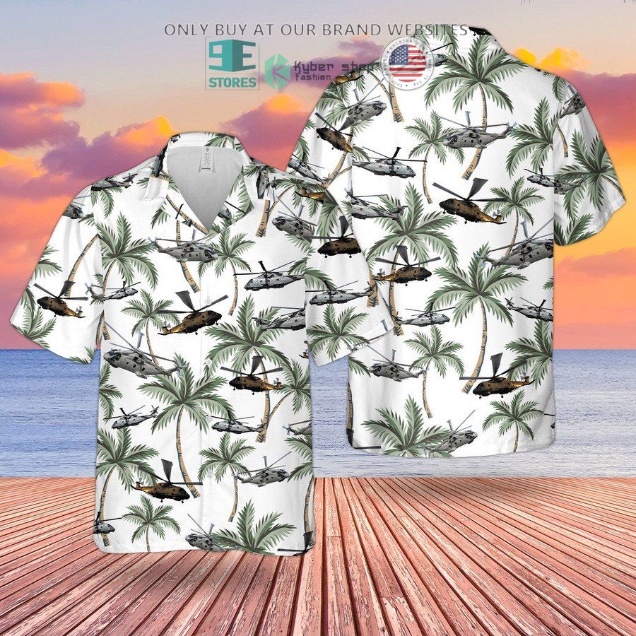 royal navy merlin hm mk2 white hawaiian shirt 1 46817