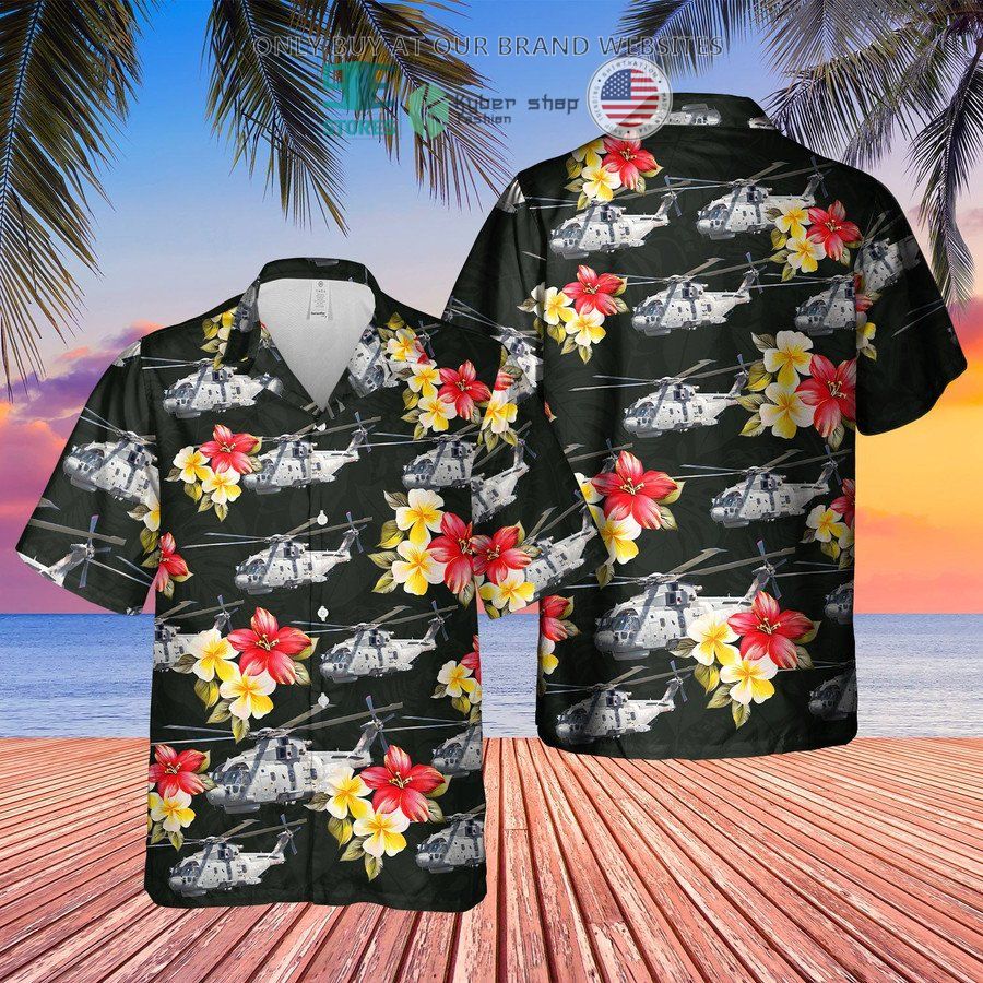 royal navy merlin hm mk4 hawaiian shirt 2 23672
