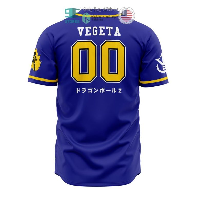 saiyan vegeta dragon ball z baseball jersey 3 92986