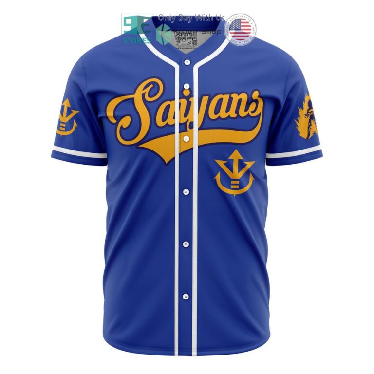 saiyan vegeta dragon ball z blue baseball jersey 1 18615