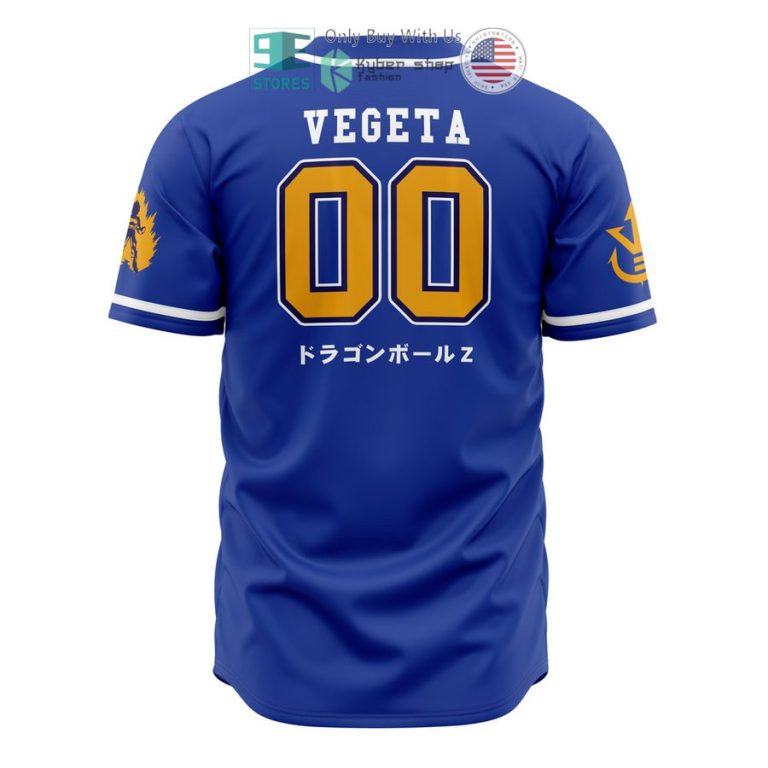 saiyan vegeta dragon ball z blue baseball jersey 3 8296