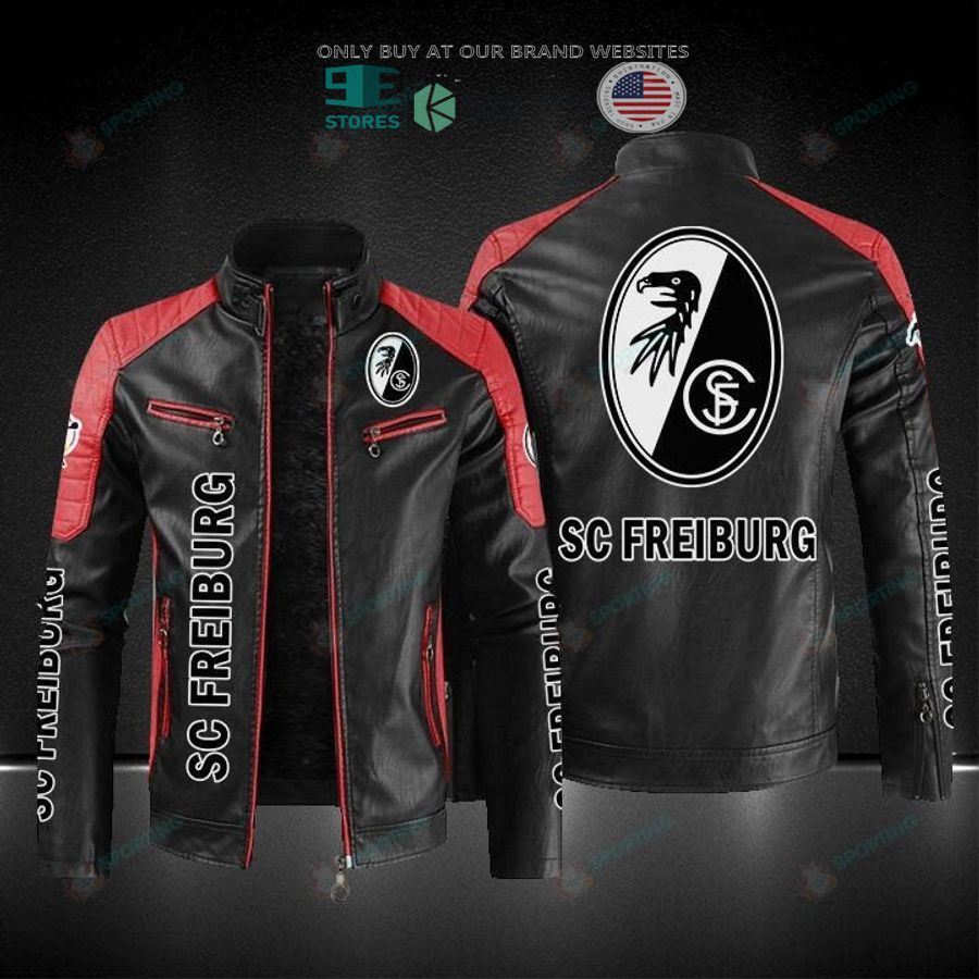 sc freiburg block leather jacket 1 23429