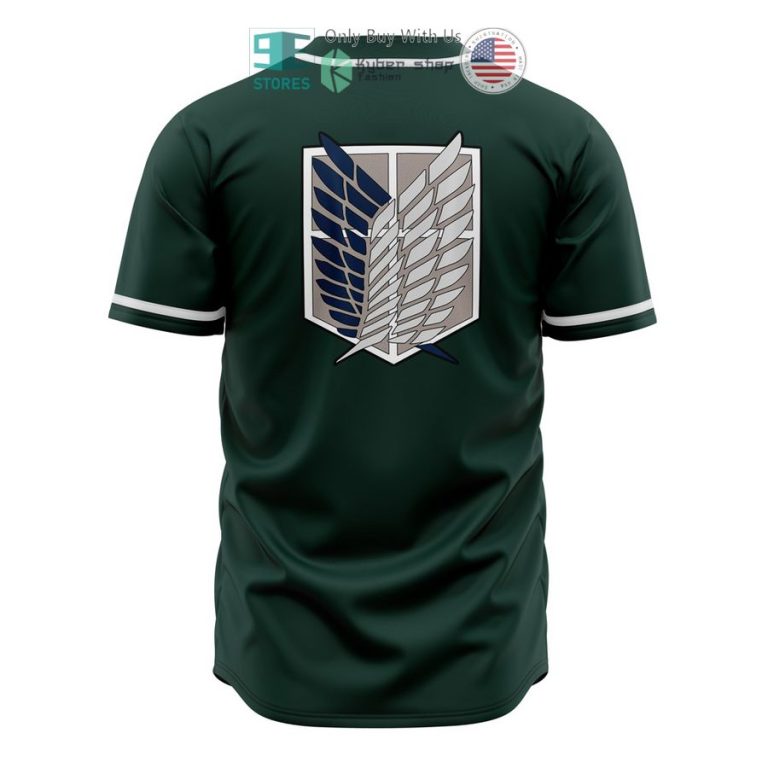 scouting regiment attack on titan baseball jersey 3 97103