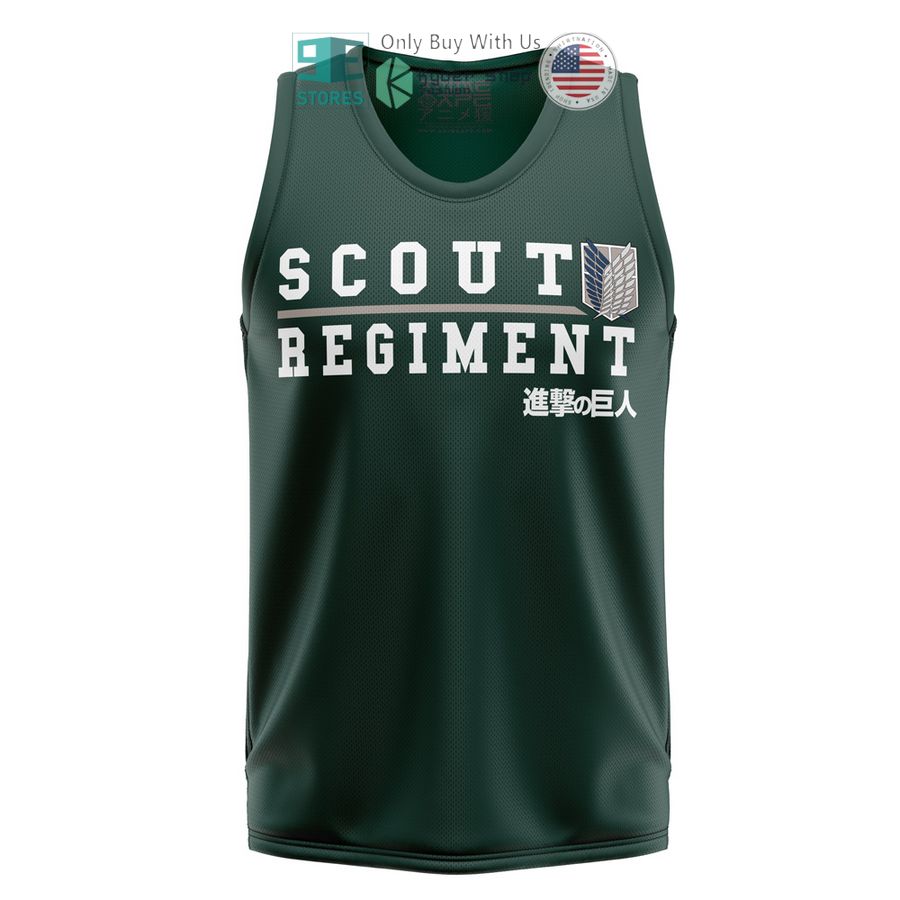 scouting regiment attack on titan basketball jersey 1 24117
