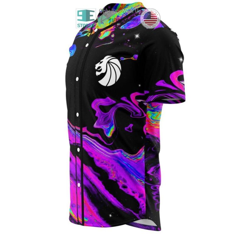 seven lions balck acid trip pattern baseball jersey 3 32451